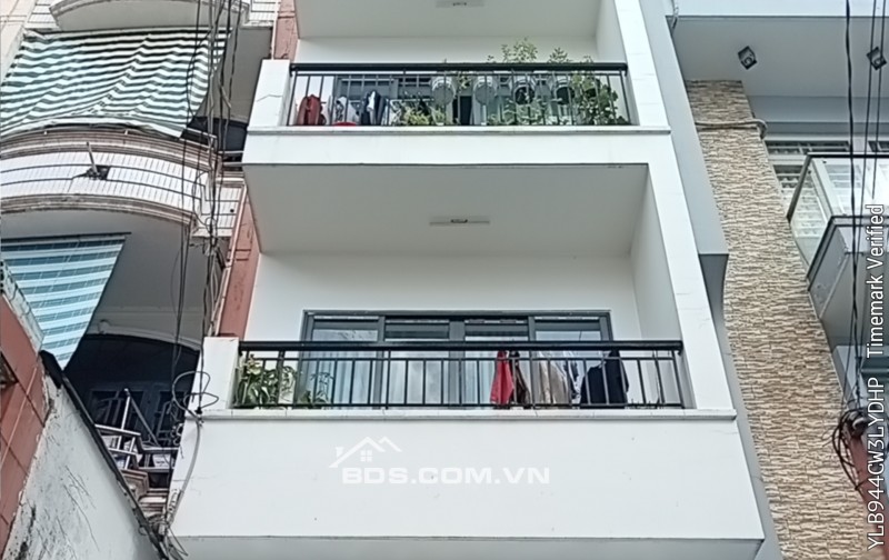 QUẬN 10 HXH TÔ HIẾN THÀNH– NHÀ ĐẸP 4 TẦNG – 4PN – CHỈ 13 TỶ  